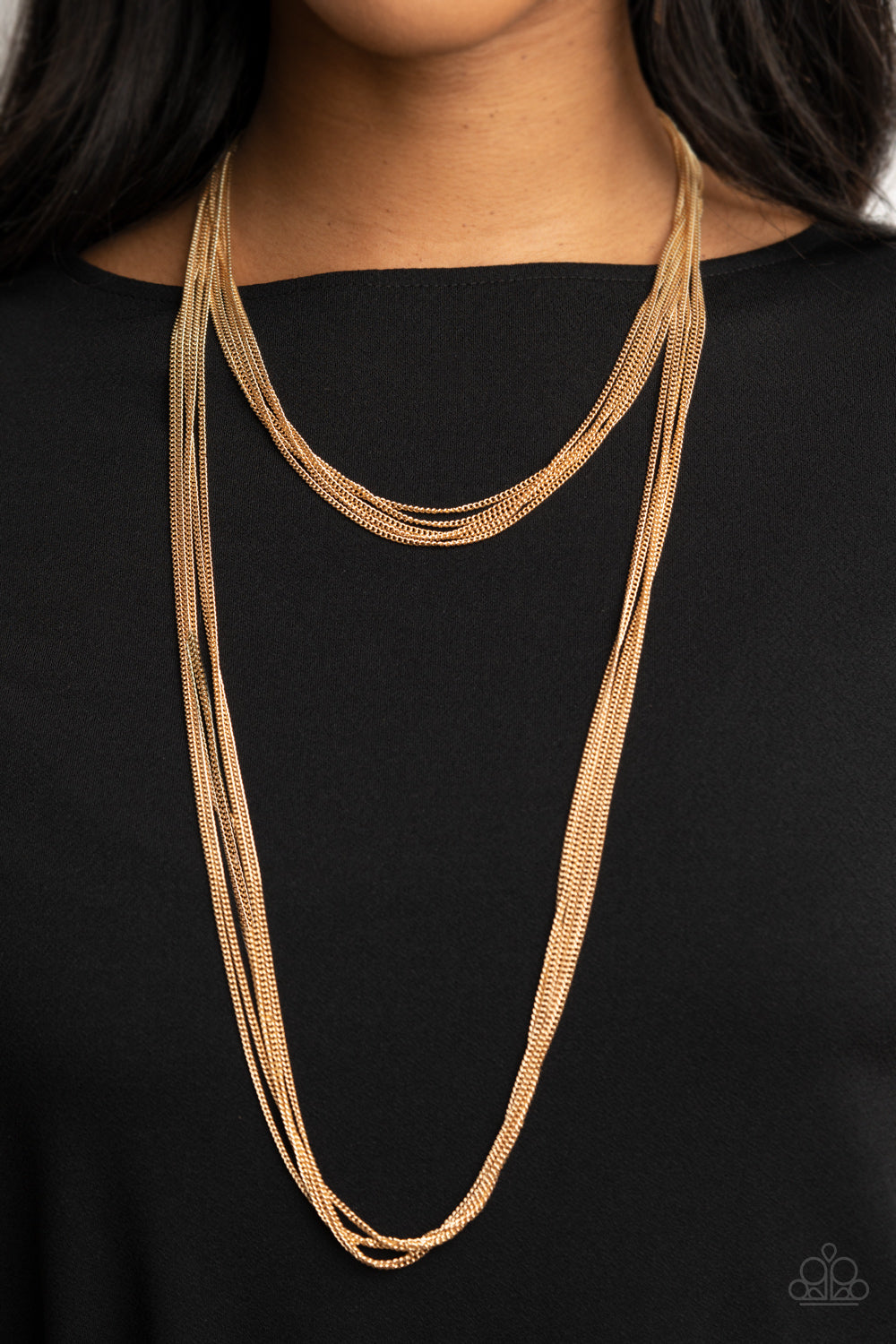 Paparazzi Accessories ✽Save Your TIERS - Gold Necklace✽Flat Rate Ship $4.50✽