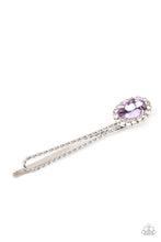 Load image into Gallery viewer, brought-to-you-by-blingflingbykat-gala-glitz-purple-hair clip-paparazzi-accessories-
