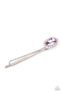 Paparazzi Accessories ✽Gala Glitz - Purple Hair Clip✽Flat Rate Ship $4.50✽