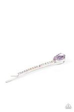 Load image into Gallery viewer, Paparazzi Accessories ✽Princess Precision - Purple Hair Clip✽Flat Rate Ship $4.50✽
