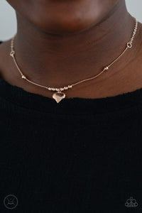 Paparazzi Accessories ❋Casual Crush - Rose Gold Necklace❋ Flat Rate Ship $4.50❋