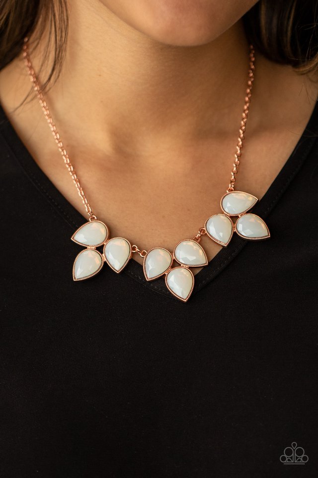 Paparazzi Accessories ✽Prairie Fairytale - Copper Necklace✽Flat Rate Ship $4.50✽
