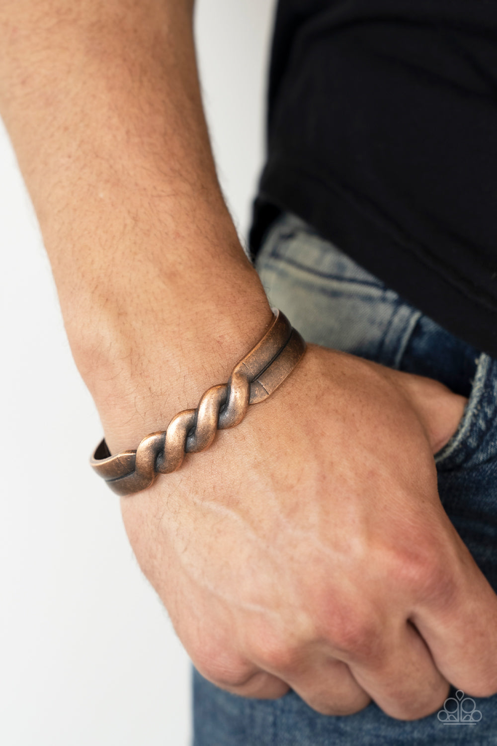 Paparazzi Accessories ❋Metro Machine - Copper Mens Bracelet❋ Flat Rate Ship $4.50❋