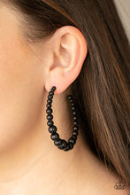 Load image into Gallery viewer, Paparazzi Accessories ❋Glamour Graduate - Black Earrings❋ Flat Rate Ship $4.50❋
