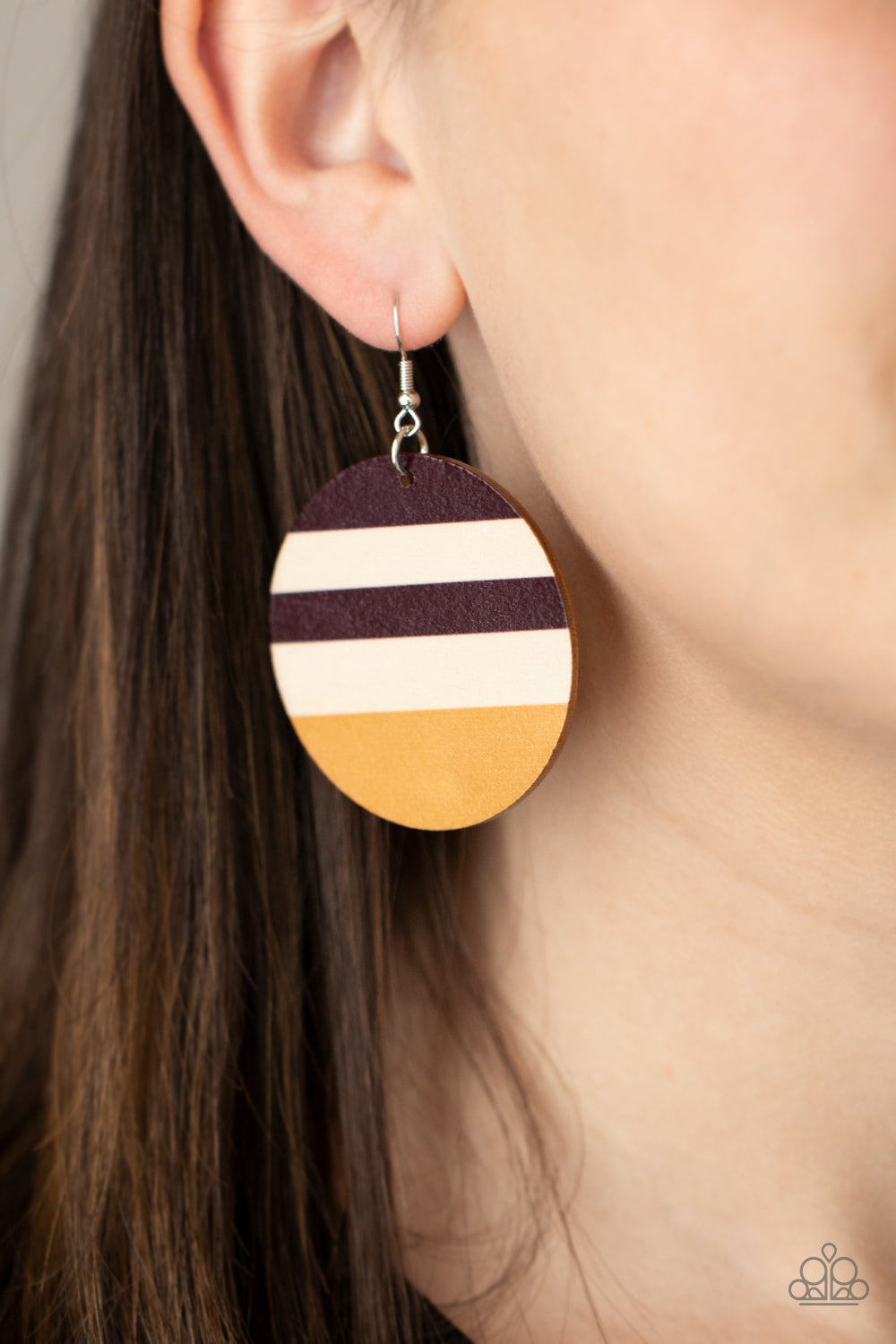 Paparazzi Accessories ✽Yacht Party - Yellow Earrings✽Flat Rate Ship $4.50✽
