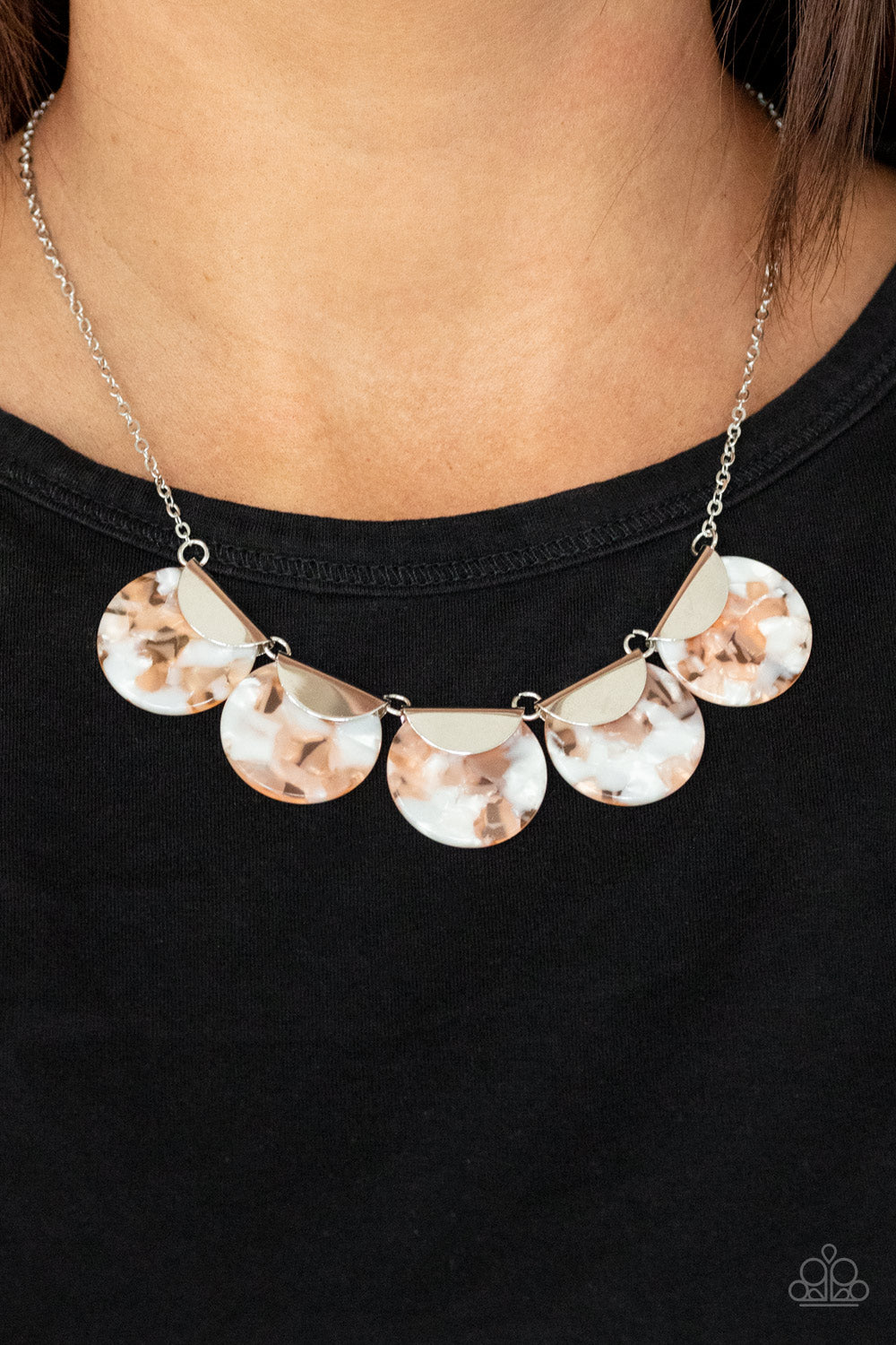 Paparazzi Accessories ❋Mermaid Oasis - Orange Necklace❋ Flat Rate Ship $4.50❋