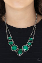 Load image into Gallery viewer, Paparazzi Accessories ❋Absolute Admiration - Green Necklace❋ Flat Rate Ship $4.50❋
