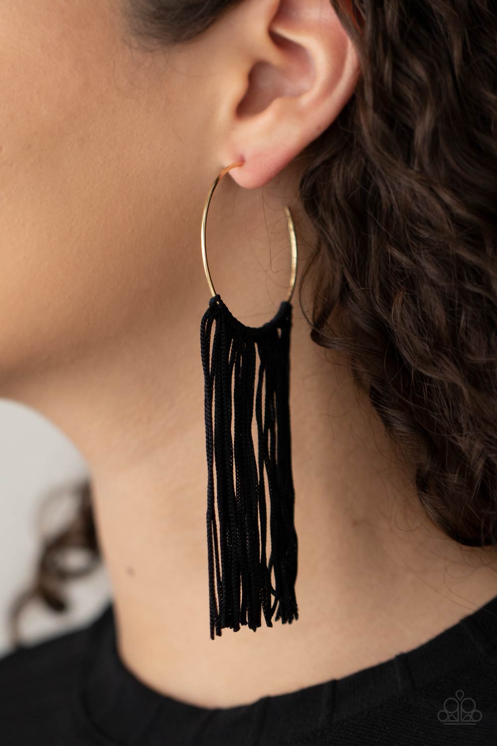 Paparazzi Accessories ❋Flauntable Fringe - Gold Earrings❋ Flat Rate Ship $4.50❋