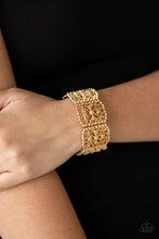 Load image into Gallery viewer, Paparazzi Accessories ✽Enchanted Vineyards - Gold Bracelet✽Flat Rate Ship $4.50✽
