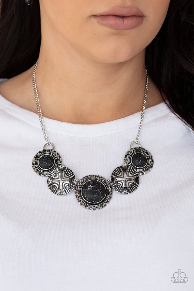 Paparazzi Accessories ❋Canyon Cottage - Black Necklace❋ Flat Rate Ship $4.50❋