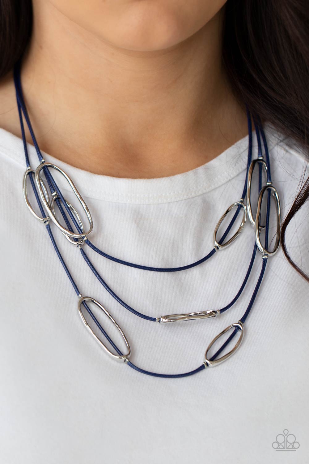 Paparazzi Accessories ❋Check Your CORD-inates - Blue Necklace❋ Flat Rate Ship $4.50❋