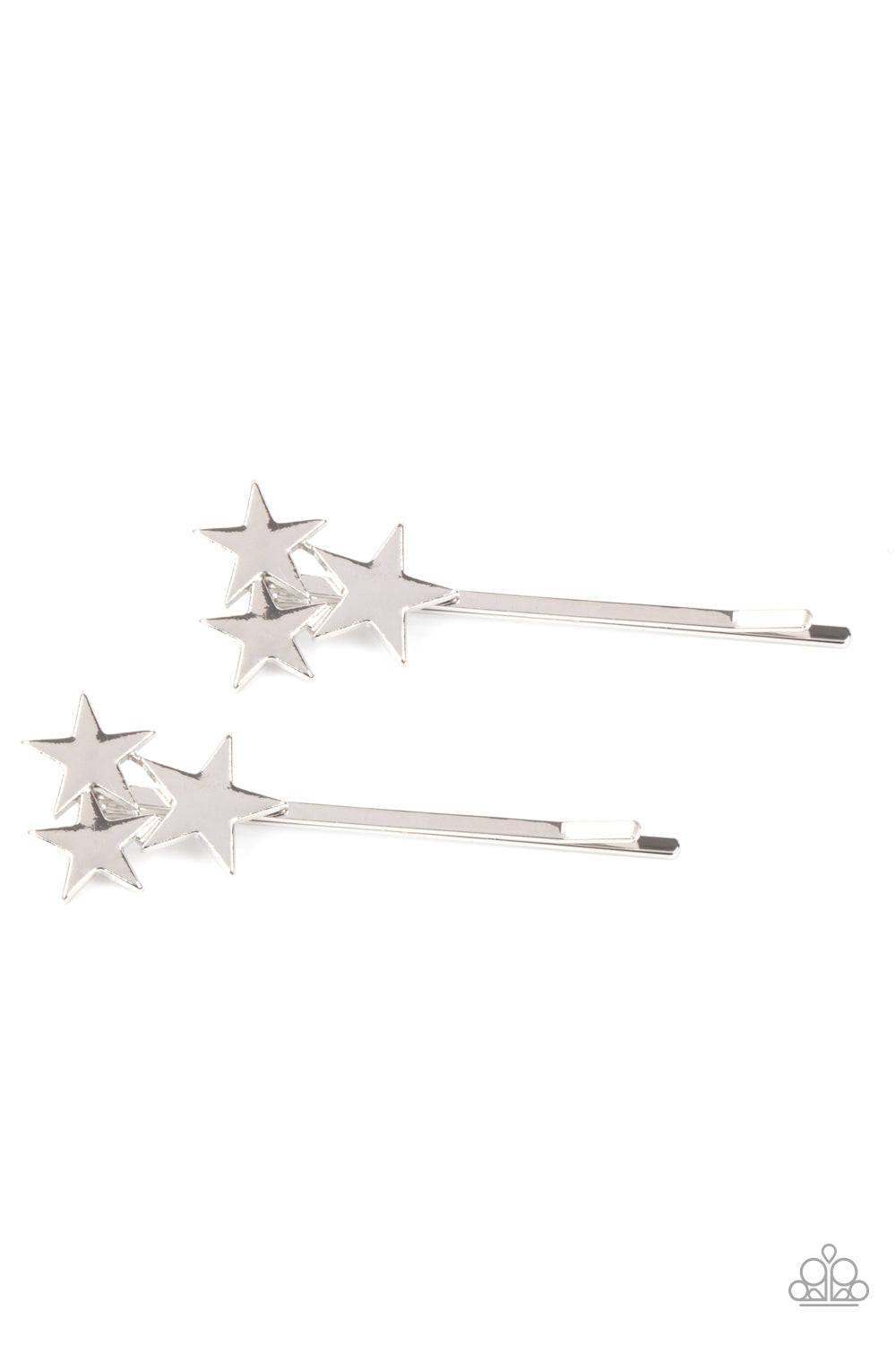 Paparazzi Accessories ❋Suddenly Starstruck - Silver Hair Clip❋ Flat Rate Ship $4.50❋