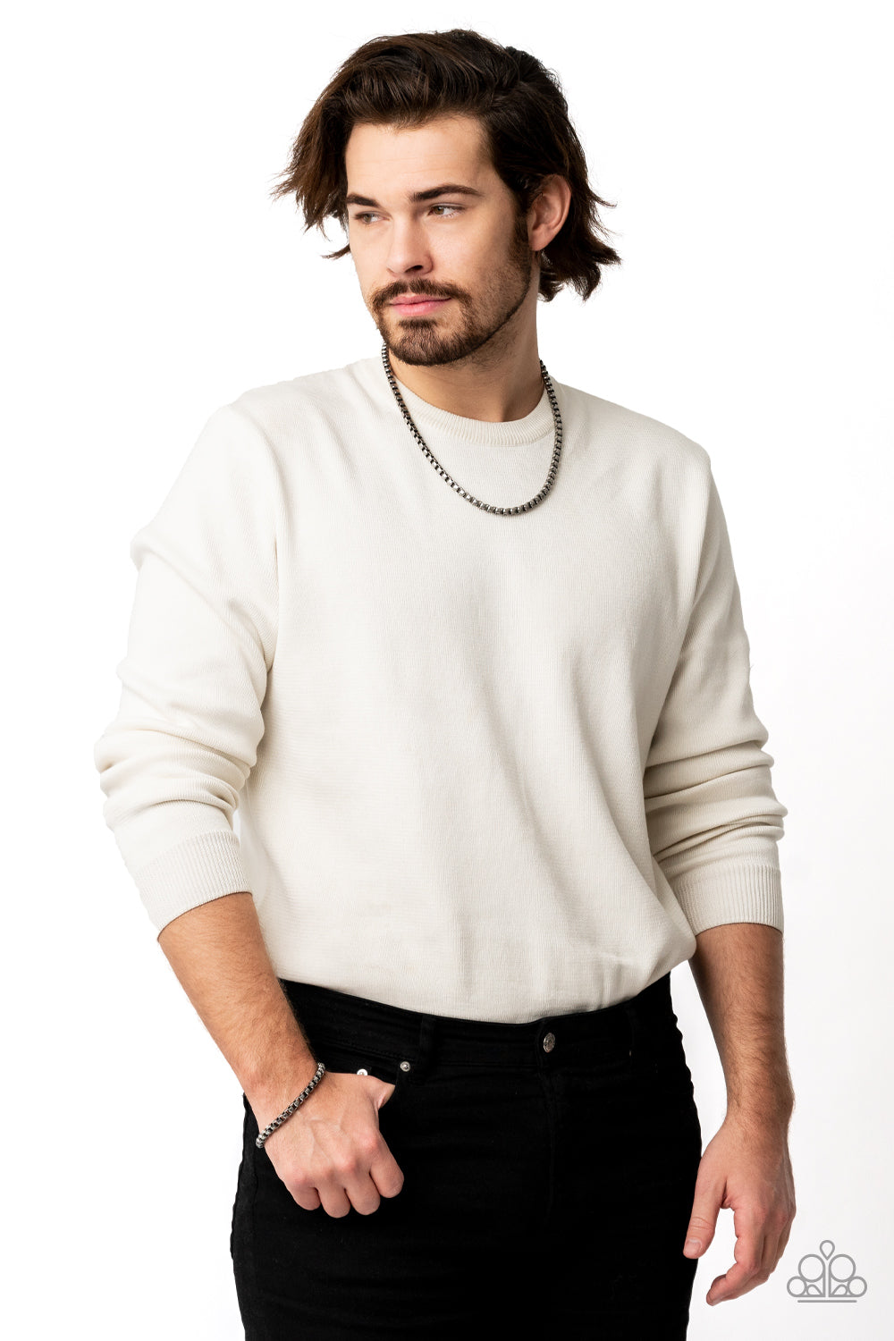 Paparazzi Accessories ❋Armed Combat - Silver Mens Bracelet❋ Flat Rate Ship $4.50❋