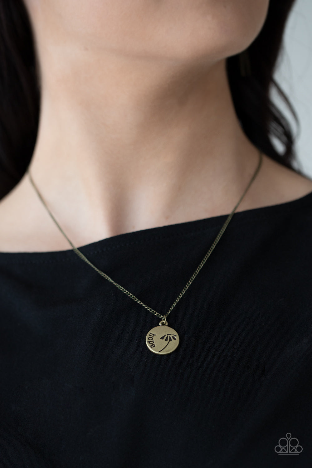 Paparazzi Accessories ❋Hold On To Hope - Brass Necklace❋ Flat Rate Ship $4.50❋