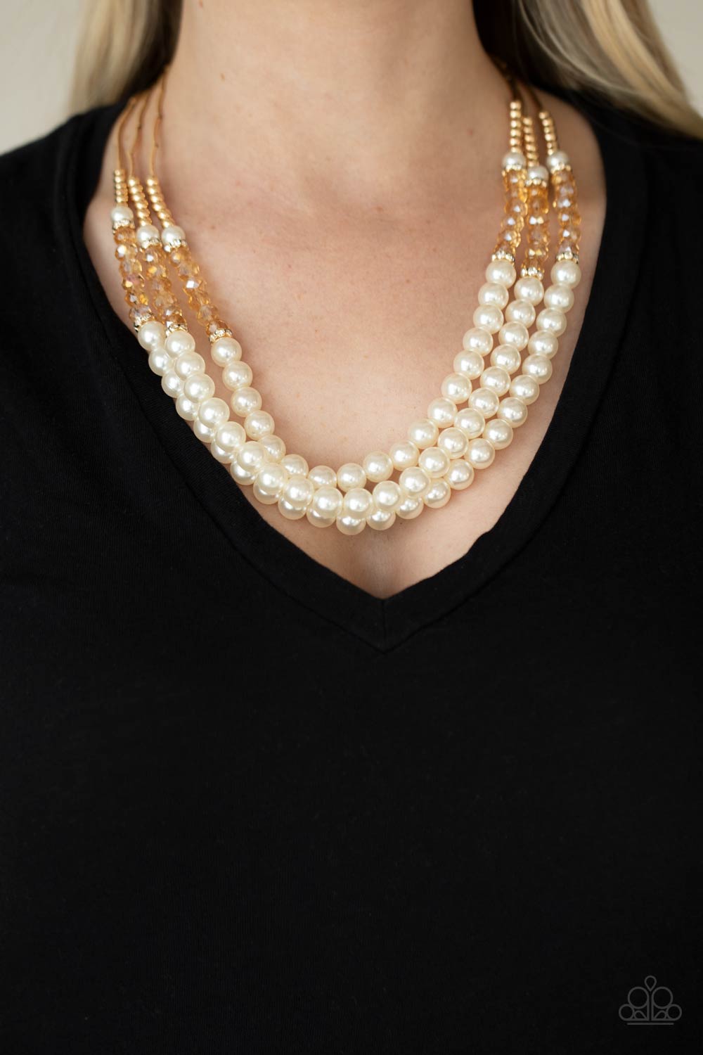 Paparazzi Accessories ❋Powerhouse Perfection - Gold Necklace❋ Flat Rate Ship $4.50❋