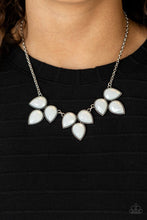 Load image into Gallery viewer, Paparazzi Accessories ❋Prairie Fairytale - White Necklace❋ Flat Rate Ship $4.50❋
