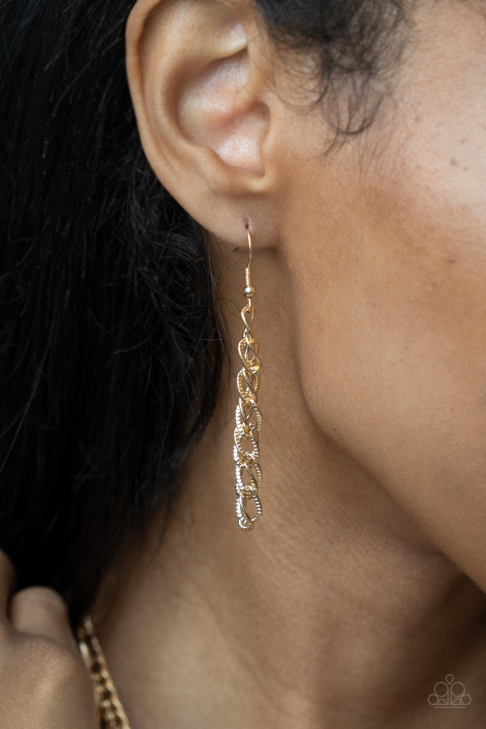 Paparazzi Accessories ✽ Chain of Champions - Gold Necklace✽ Flat Rate Ship $4.50✽