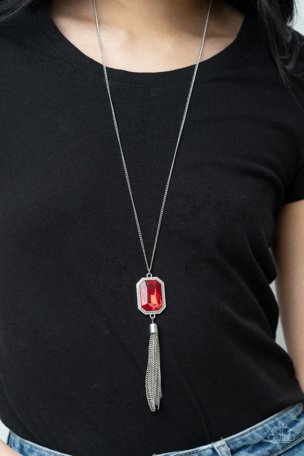 Paparazzi Accessories ✽â€‹Blissed Out Opulence - Red Necklace✽Flat Rate Ship $4.50✽