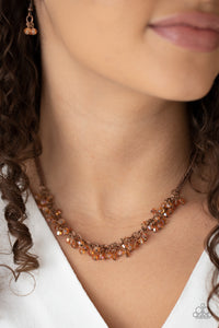Paparazzi Accessories ✽Let There Be TWILIGHT - Copper Necklace✽Flat Rate Ship $4.50✽
