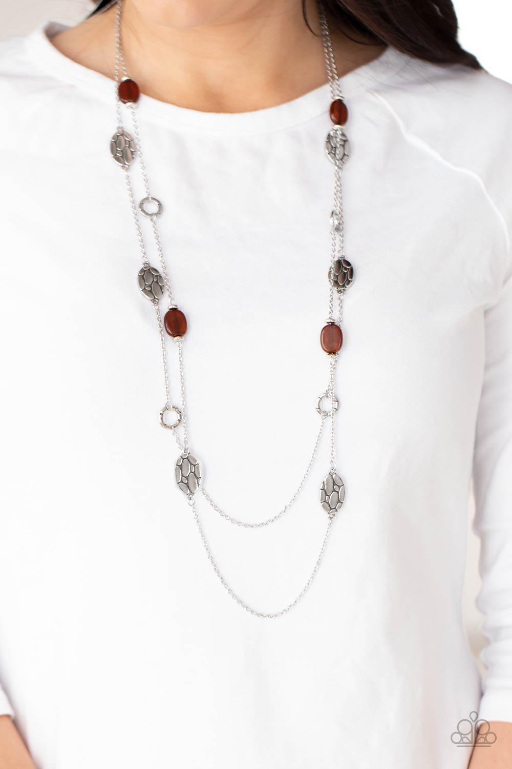 Paparazzi Accessories ❋Cobble Creeks - Brown Necklace❋ Flat Rate Ship $4.50❋