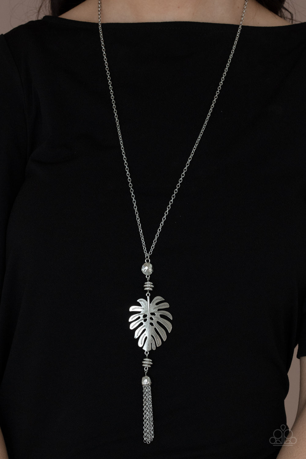 Paparazzi Accessories ❋Palm Promenade - Silver Necklace❋ Flat Rate Ship $4.50❋