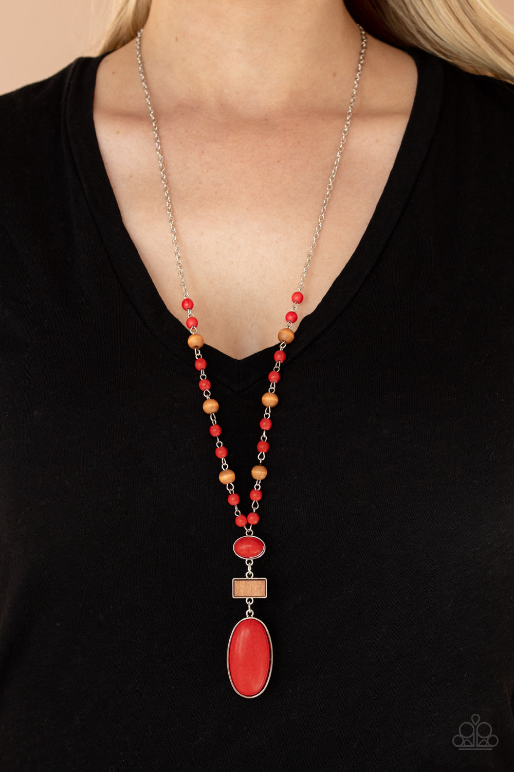 Paparazzi Accessories ❋Naturally Essential - Red Necklace❋ Flat Rate Ship $4.50❋