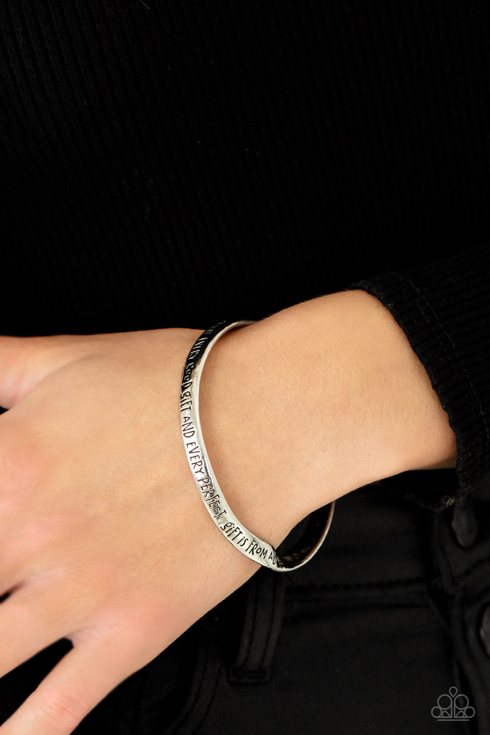 Paparazzi Accessories ❋Perfect Present - Silver Bracelet❋ Flat Rate Ship $4.50❋