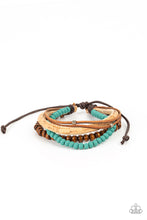 Load image into Gallery viewer, brought-to-you-by-blingflingbykat-stack-to-basics-blue-bracelet-paparazzi-accessories-

