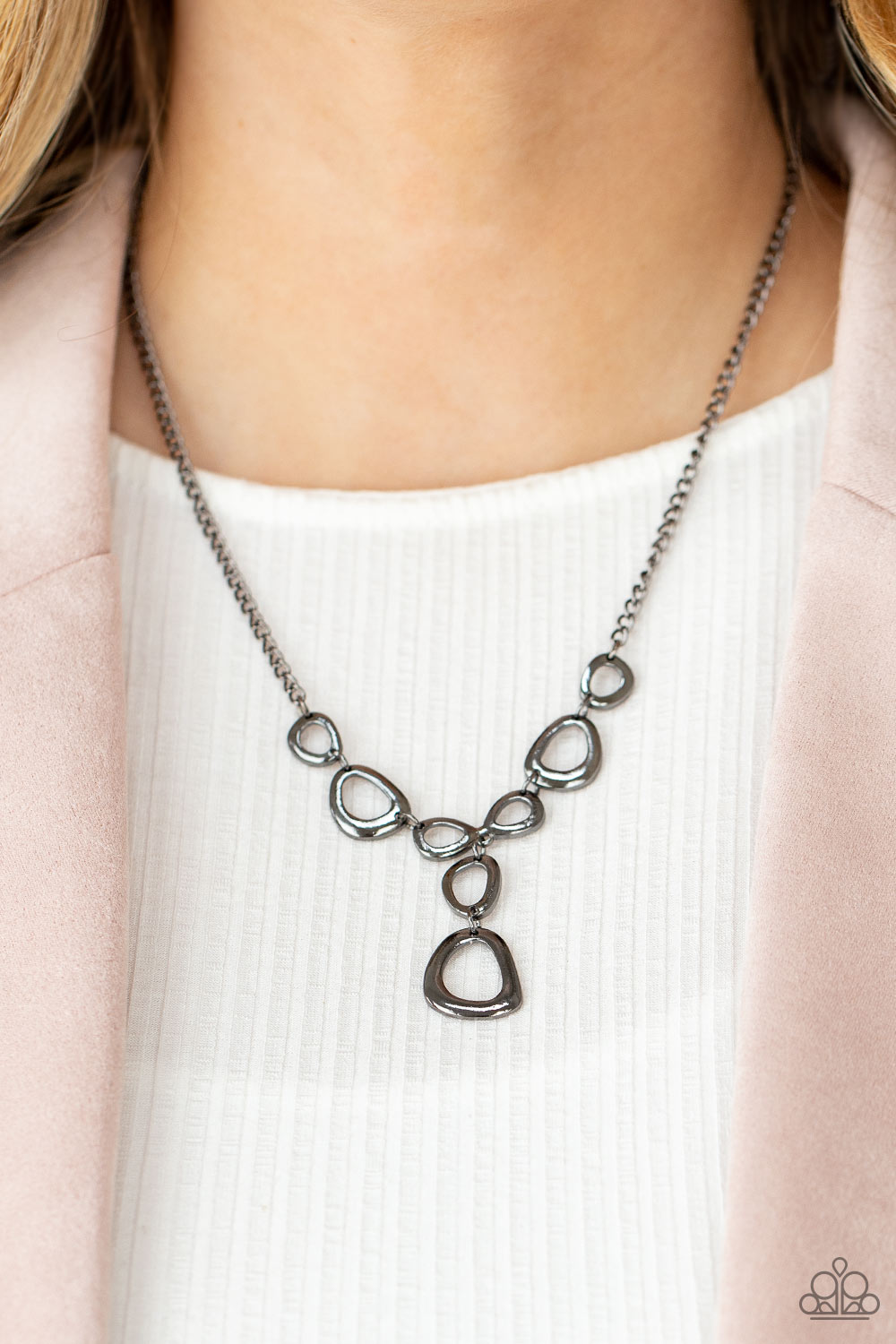 Paparazzi Accessories ❋So Mod - Black Necklace❋ Flat Rate Ship $4.50❋