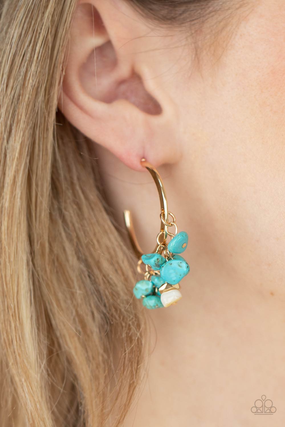 Paparazzi Accessories ❋Gorgeously Grounding - Gold Earrings❋ Flat Rate Ship $4.50❋