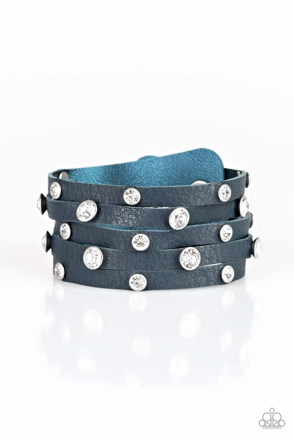 brought✽to✽you✽by✽blingflingbykat✽rhinestone-reputation-blue-bracelet✽paparazzi-accessories