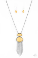 Load image into Gallery viewer, brought-to-you-by-blingflingbykat-meet-me-at-sunset-yellow-necklace-paparazzi-accessories-
