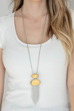 Load image into Gallery viewer, Paparazzi Accessories ❋Meet Me At Sunset - Yellow Necklace❋ Flat Rate Ship $4.50❋
