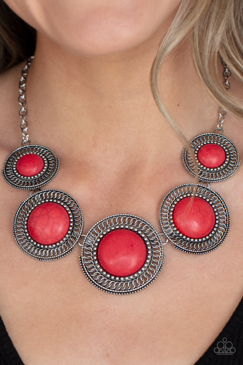 Paparazzi Accessories ❋She Went West - Red Necklace❋ Flat Rate Ship $4.50❋