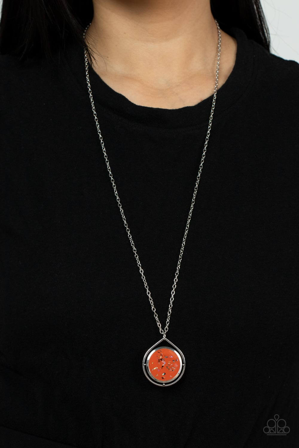 Paparazzi Accessories ❋Pacific Periscope - Orange Necklace❋ Flat Rate Ship $4.50❋ - Image #2