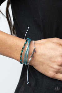 Paparazzi Accessories ❋Holographic Hike - Blue Bracelet❋ Flat Rate Ship $4.50❋