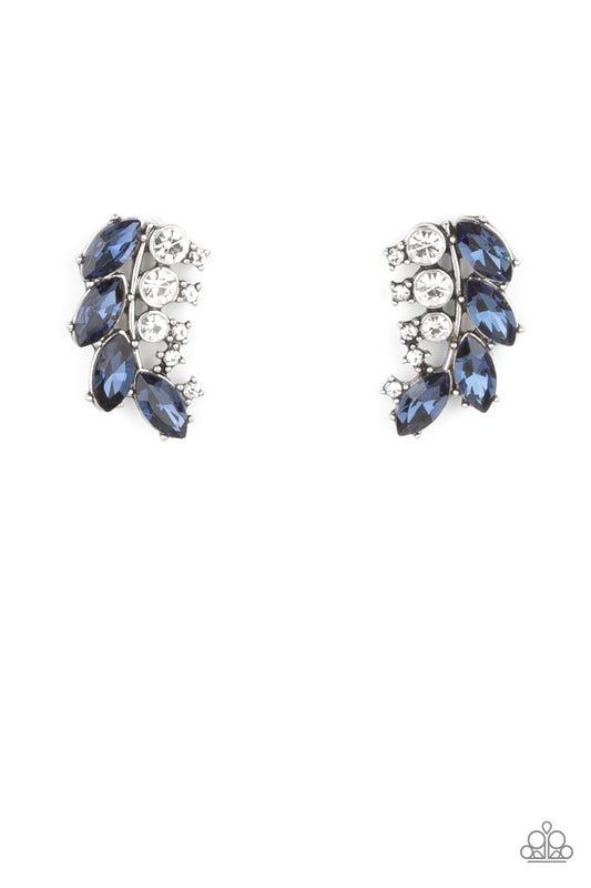 brought-to-you-by-blingflingbykat-flawless-fronds-blue-post earrings-paparazzi-accessories-