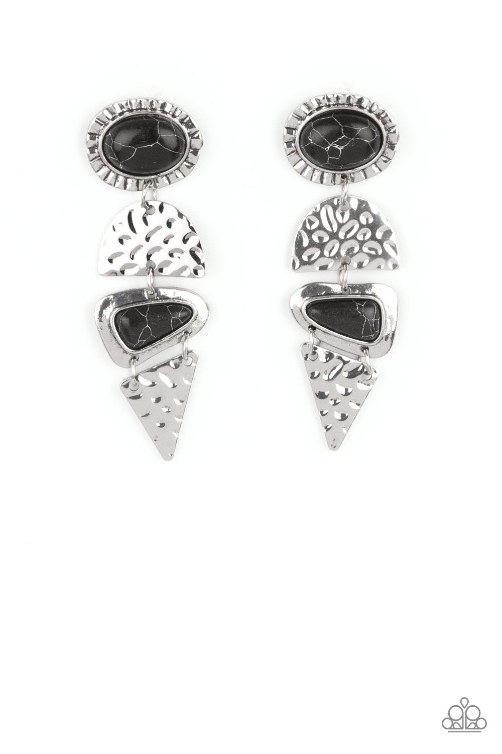brought-to-you-by-blingflingbykat-earthy-extravagance-black-post earrings-paparazzi-accessories-
