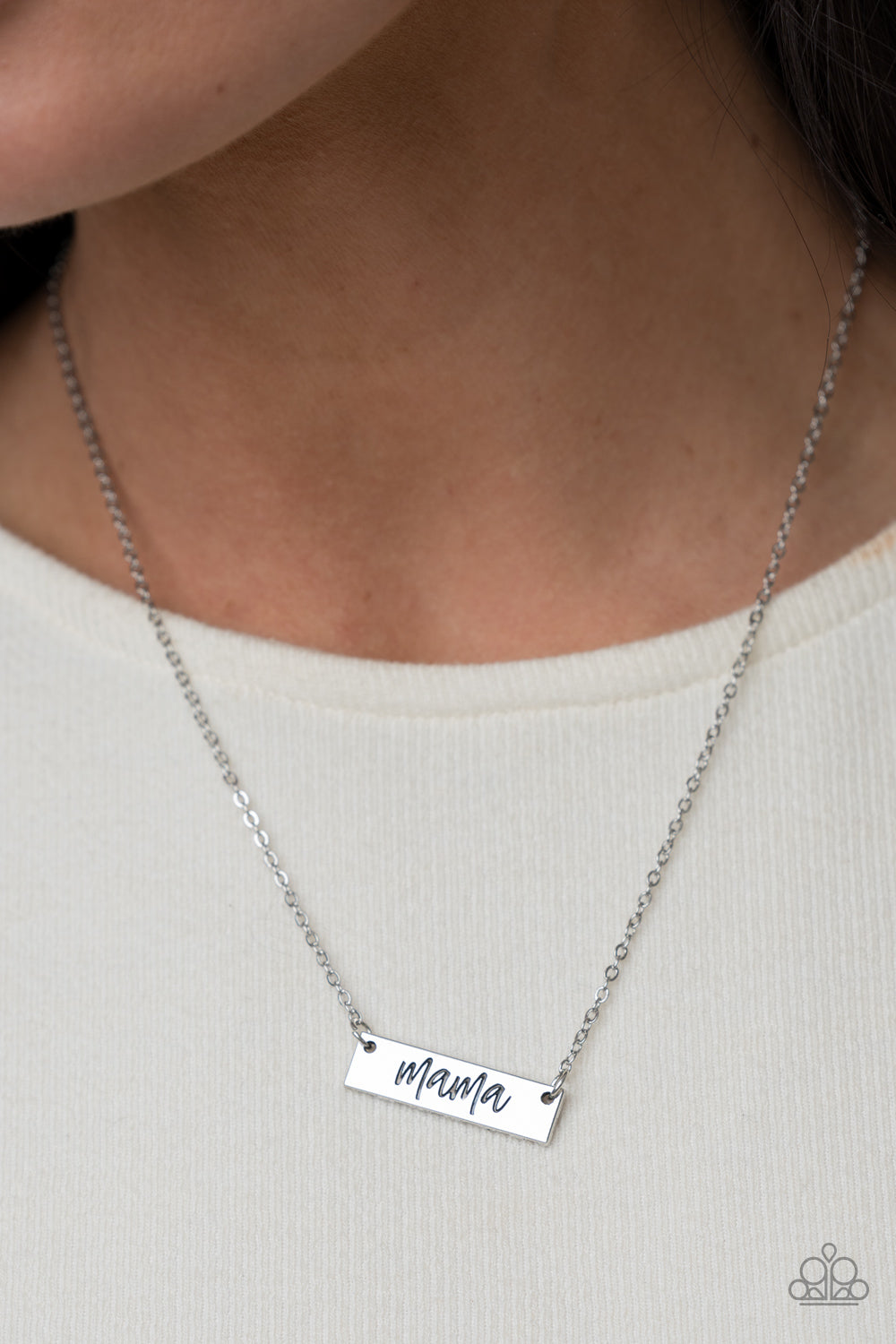 Paparazzi Accessories ❋Blessed Mama - Silver Necklace❋ Flat Rate Ship $4.50❋