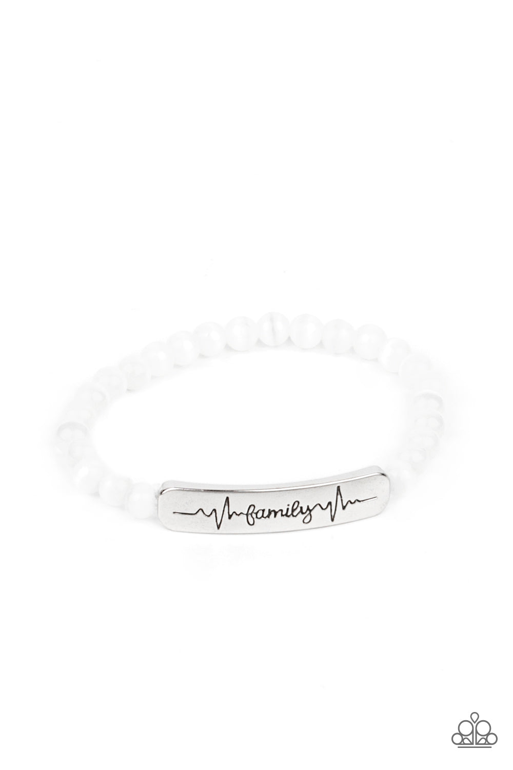 brought-to-you-by-blingflingbykat-family-is-forever-white-bracelet-paparazzi-accessories-