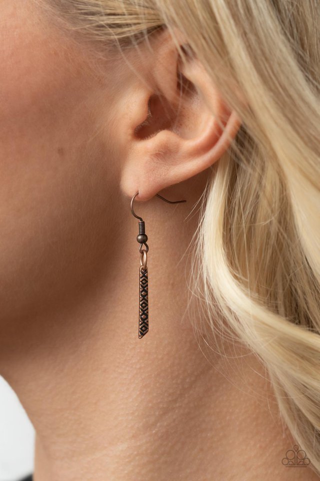 Paparazzi Accessories ❋Enchantingly Tribal - Copper Necklace❋ Flat Rate Ship $4.50❋