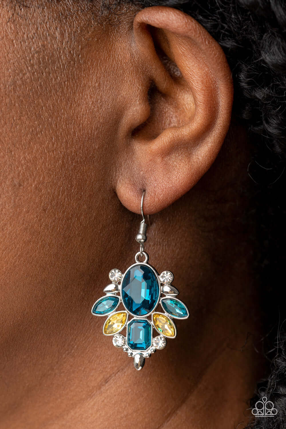 Paparazzi Accessories ❋Glitzy Go-Getter - Multi Earrings❋ Flat Rate Ship $4.50❋ - Image #2