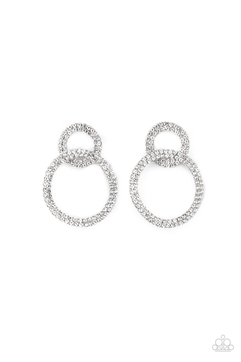 brought-to-you-by-blingflingbykat-intensely-icy-white-post earrings-paparazzi-accessories-