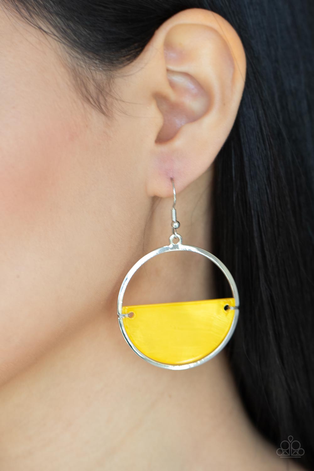 Paparazzi Accessories ❋Seashore Vibes - Yellow Earrings❋ Flat Rate Ship $4.50❋