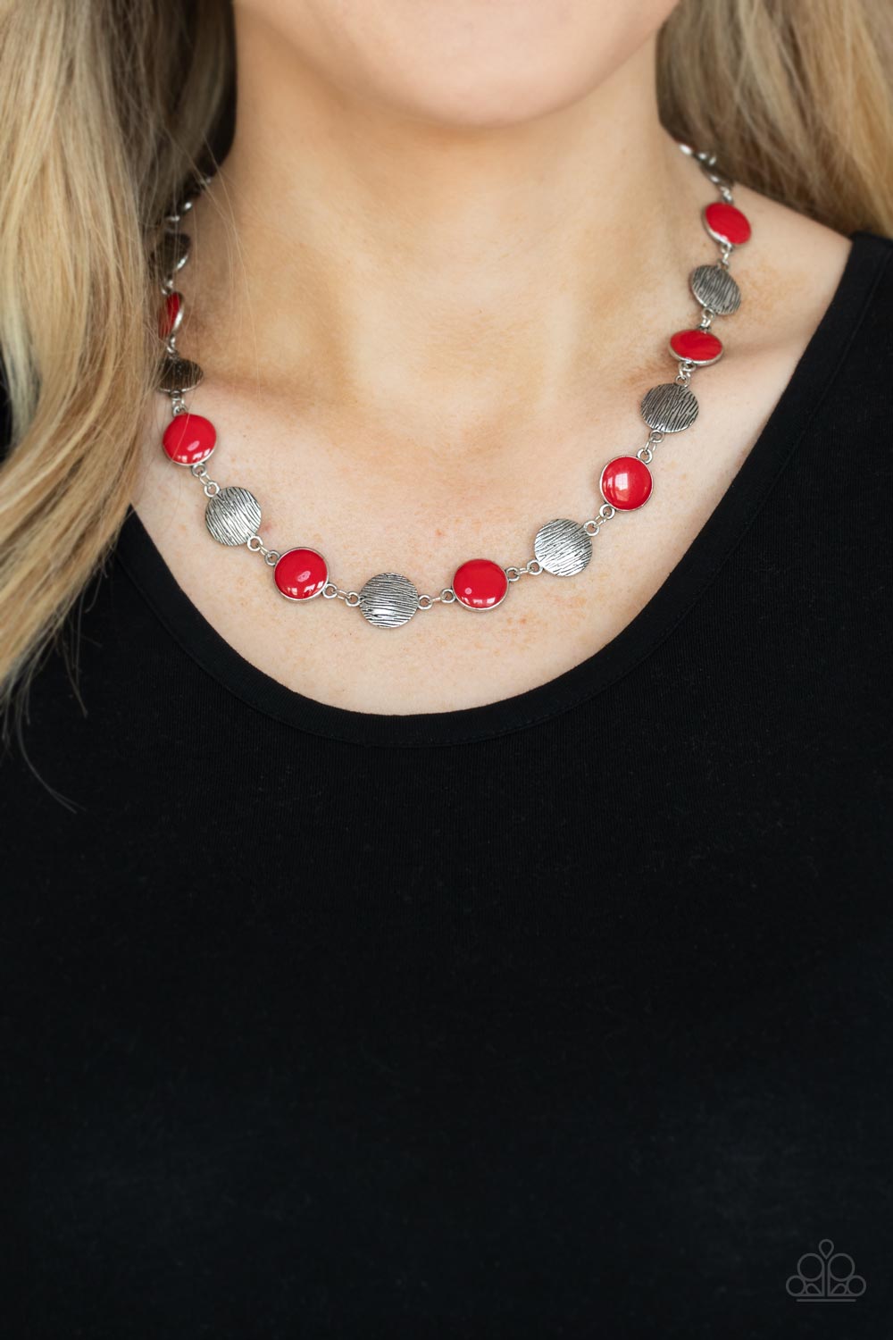Paparazzi Accessories ❋Harmonizing Hotspot - Red Necklace❋ Flat Rate Ship $4.50❋