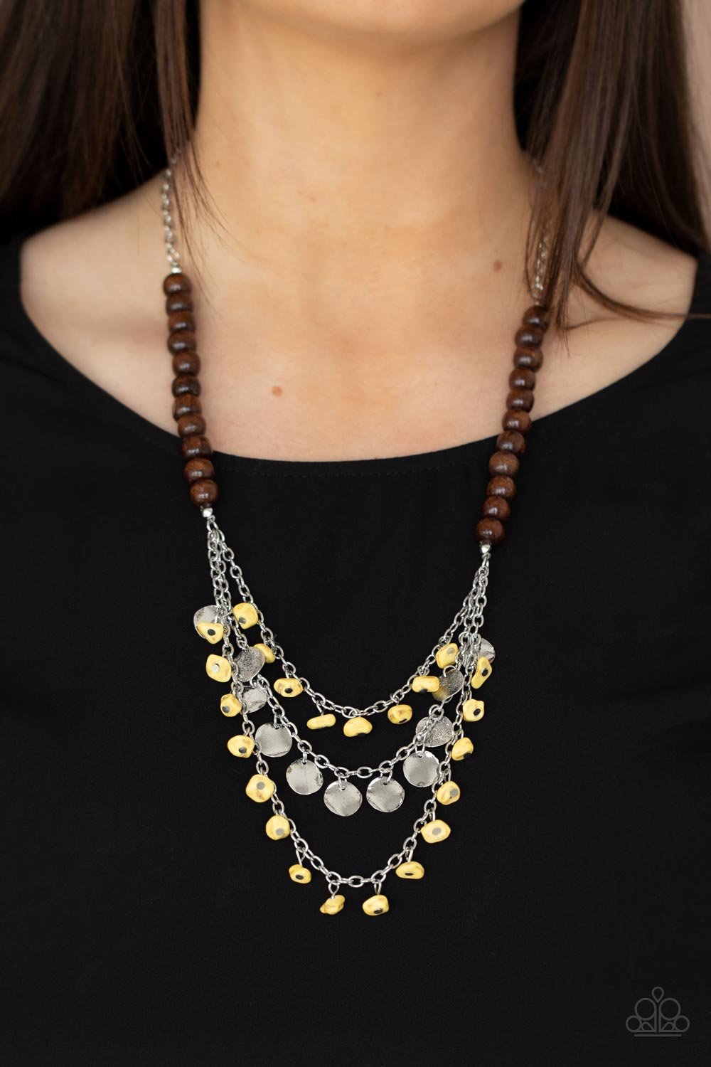 Paparazzi Accessories ❋Plains Paradise - Yellow Necklace❋ Flat Rate Ship $4.50❋