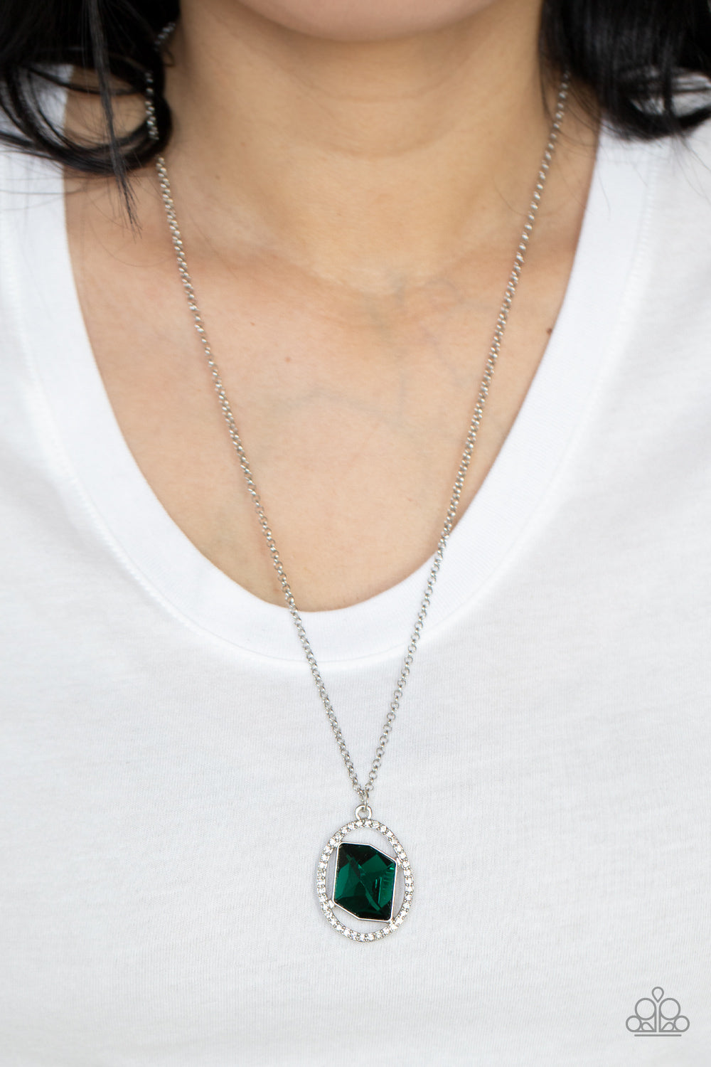 Paparazzi Accessories ❋Undiluted Dazzle - Green Necklace❋ Flat Rate Ship $4.50❋