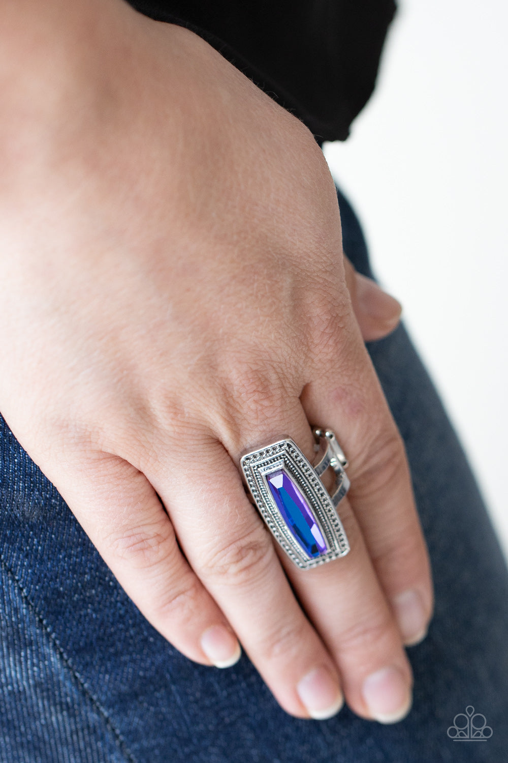 Paparazzi Accessories ❋Luminary Luster - Blue Ring❋ Flat Rate Ship $4.50❋