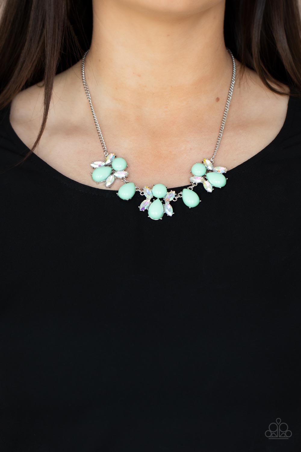 Paparazzi Accessories ❋Galaxy Gallery - Green Necklace❋ Flat Rate Ship $4.50❋
