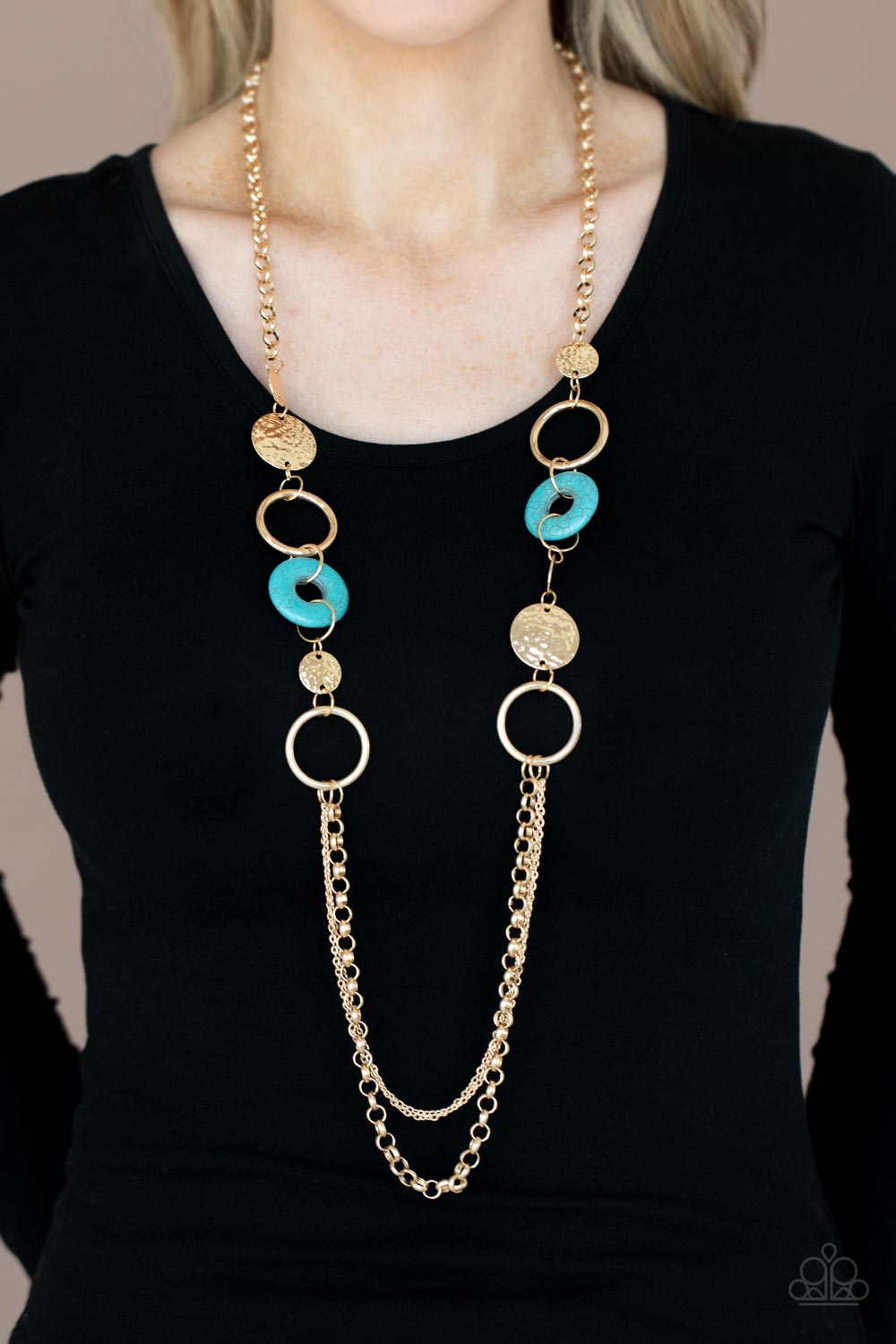 Paparazzi Accessories ❋Grounded Glamour - Gold Necklace❋ Flat Rate Ship $4.50❋